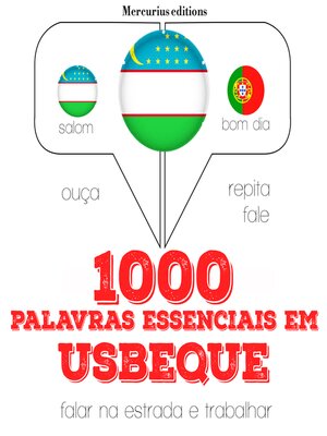 cover image of 1000 palavras essenciais em usbeque